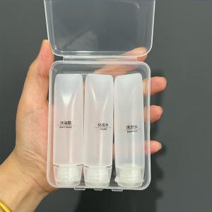 BANKAYI | Travel Friendly Shower Gel Shampoo Conditioner Body Lotion Set Squeezable Soft Tube