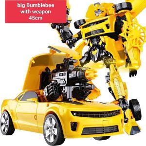big size Transformer toys deformation car and robot  11 to 15 inches tall