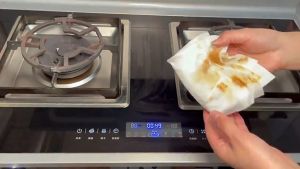 (80 Pcs) Kitchen Disposable Wet Tissue Oil Remove Wipes Wet Paper Household Strong Decontamination Cleaning Degreasing