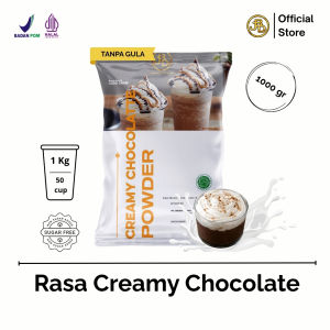 Bubuk Minuman Premium CREAMY CHOCOLATE 1Kg || Jakarta Bubble Drink | BPOM&HALAL