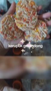 Kerupuk Gerandong Mentah Warna-warni: Snack Sehat & Variatif