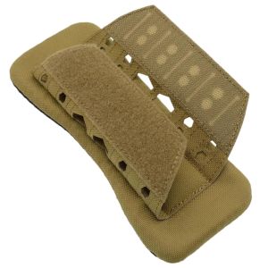 Tactical Shoulder Pad Laser Cut Breathable Cushioning Anti-slip Pad for Tactical Vest Comfort Buffering Strap Fastening Buckle