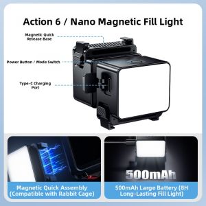 llano | Mini Portable Magnetic Detachable Video Light Camera Accessories