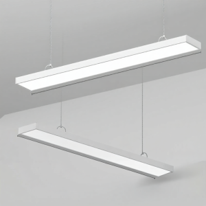 Office LED T-Bar Lighting Long Strip Special Aluminum T-Bar Grid Ceiling Office Suspension Lamp Bar Lamp Modern Simple Style