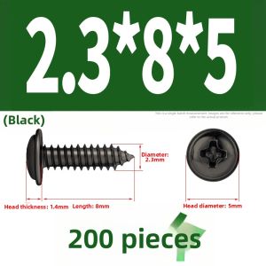 BAIRUITE | Hardened Cross Recessed Head Screws