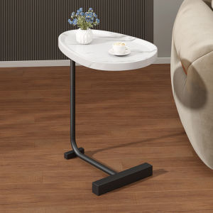 เคาน์เตอร์ข้างโซฟาแบบย้ายได้ขนาดเล็ก โมเดิร์น สไตล์เรียบง่าย สำหรับห้องนอนและห้องนั่งเล่นในบ้าน ไม่มีช่องเก็บของ ป้องกันรอยยับ