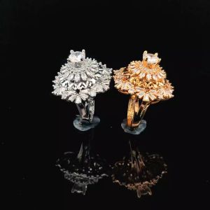 N1127 Nhẫn nữ đính đá CZ cao cấp sáng lấp lánh UHA