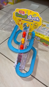 PROMO COD MAINAN ANAK TRACK TANGGA SMALL DUCK BEBEK KUNING MUSIK LAMPU / MAINAN ANAK TRACK MUSIK SMALL KARAKTER TANGGA