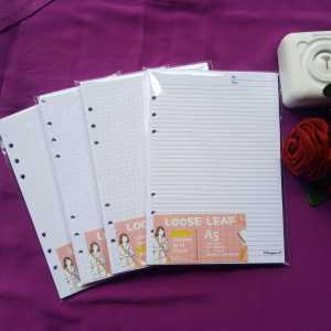 LOOSE LEAF REFIL ISI BINDER 6 RING A5 ISI 50 LEMBAR