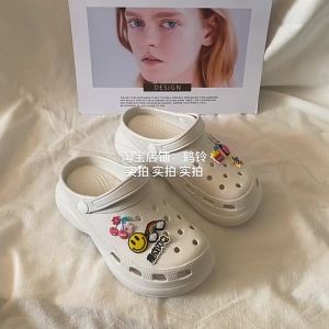 BRONSKI Women sandals Korean Sandals For Women Beach Slippers For Women Chunky Sandals 6CM