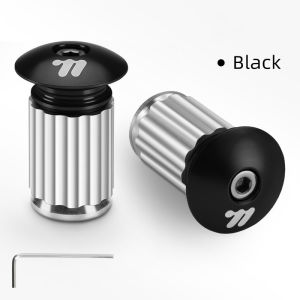 Aluminum Alloy Bicycle Handlebar End Plug Expansion Stopper Road Bike Drop Bar Stem Cap MTB Cycling Handlebar Insert Accessories