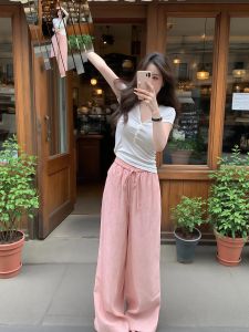 XUECAIQI | Plus Size Summer Outfit Set