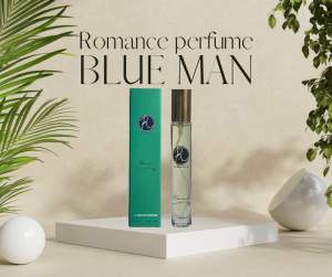 Nước hoa nam ROMANCE BLUE MAN Hương thơm nồng nàn quyến Rũ sang trọng 10ml