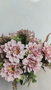 ROSE TERATAI CANTIK CABANG 7 ARTIFICIAL BUNGA PEONI EROPA BUNGA BUATAN DAHLIA FLOWERS PERNIKAHAN DEKORASI MEJA RUMAH FESTIVAL TEH TERATAI KARANGAN BUNGA PALSU BUKET MAWAR PENGANTIN DIY BERKUALITAS IMPORT PREMIUM ARTIFISIAL
