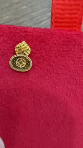 Poh Heng Jewellery 24K Gourd Earrings in Yellow Gold[Price By Weight]