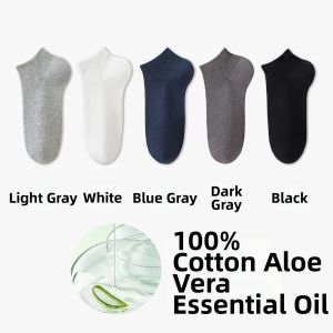 Antibacterial Odor-resistant Breathable Sweat-absorptive Mens Summer Cotton Socks
