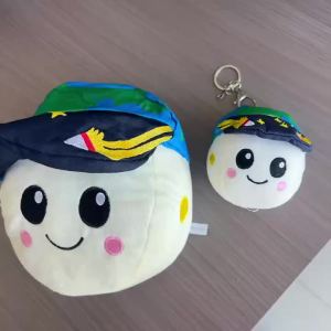 22CM Zero Gravity Indic Adorable Earth Themed Plush Toy With Starry Cap Soft Stuffed Animal For Kids Decor And Space Lover Gift