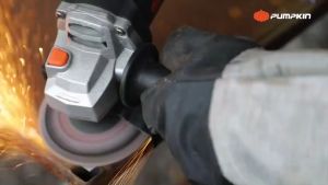 PUMPKIN J-Series เครื่องเจียรมือ 4" รุ่น J-G1100W [ 50227 ] กำลังไฟ 1100W สวิตซ์ท้าย มีปุ่ม Spindle Lock