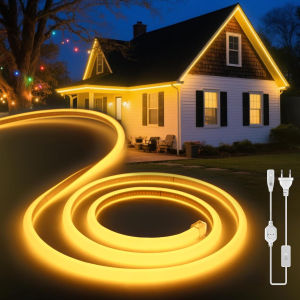 220V 110V COB LED Strip Neon Light 288LEDs/m CRI RA90 Flexible Cuttable Outdoor Waterproof Garden Christmas Lighting Room Decor