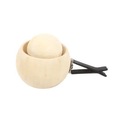 Car Wooden Essential Oil Diffusers-Spherical Design Bedroom Decor Diffuser Car Home Room Fragrance Natural Fragrance Dispersion