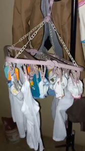 Jemuran Banyak Gantungan Hanger Kuat Jemuran Isi Banyak Hanger Jemuran Jepit Bagus Unik