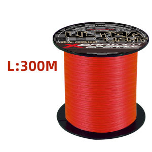 New YGKX 8 Strand Fishing Line 300m/500/1000m Japan PE Braided Super Strong Japan PE Braided Fishing Line Floating Red Color