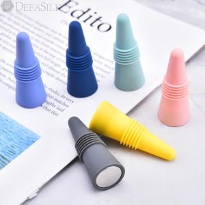 Defasilk | Food-Grade Stainless Steel & Silicone Wine Bottle Stopper & Leak-Proof Bottle Stopper Wine Opener & Decanter Set