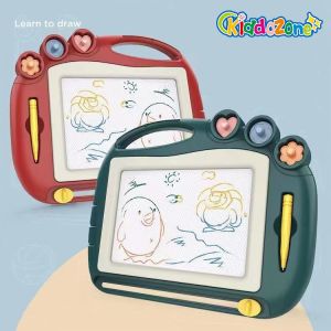 KiddoZone Kid Magnetic Drawing Board Large Screen Writing Sketch Board Sliding Erasing Drawing Tablets Gift for Boys and Girls