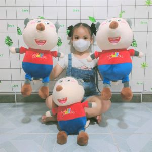 Gấu bông Wolfoo Thú bông hoạt hình Wolfoo & Lucy chính hãng mềm mịn sản phẩm cam kết như hình