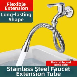 Extendable Flexible Rotating Faucet Extension