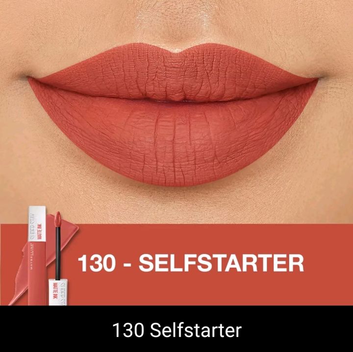 Maybelline Superstay Matte Ink no 130 - Sleftstarter