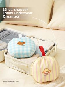 AOQILA | Travel Underwear Organizer 3-in-1 Portable Pouch