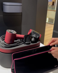 Túi du lịch travel bag đựng máy sáy tóc dyson - màu hồng