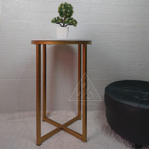 Meja Samping Minimalis Besi Untuk Sudut Rumah dan Kamar