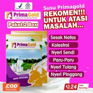 Susu Etawa Prima Gold  Original || Paket 4 Box