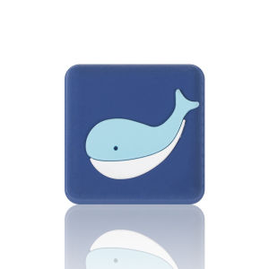 Cartoon Cute Door Handle Crash Pad Wall Sticker behind the Door Refrigerator Bump Sticker For Home Silent Thickening Silicone Screen Protector