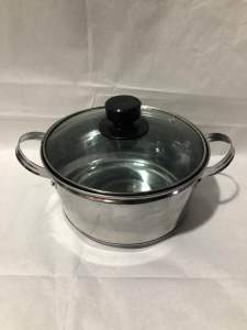 PANCI SUSU STEAMER MINI 16cm TUTUP STAINLES FREE ENTONG NASI COD