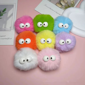 1PC  Pom Pom (19 Colors) Button Shoes Cute Croc Charms Decorations Accessories Shoes Charm Deco jibitzz Croc Shoes Diy Charms jibitzz for crocs for men shoe Decoration