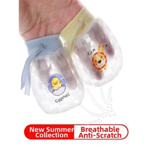 QIZHOU | Breathable Bite-safe Scratch-proof Baby Gloves