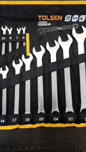 Tolsen 14Pcs Combination Spanner Set (6781012131417192224273032mm) 15889