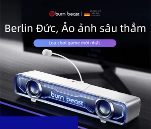 Burn Beast | Loa Để Bàn Chơi Game Bluetooth & Dây có Mic