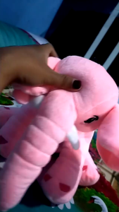Boneka gajah duduk / boneka gajah lucu / boneka gajah