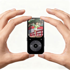 Máy Nghe Nhạc MP3 Mini Famue 32G Nhỏ Gọn Độc Lập Tích Hợp Bluetooth Màn Hình IPS 2 Inch Âm Thanh HiFi Chức Năng Ghi Âm Hội Họp Lớp Học Dành Cho Học Sinh