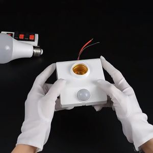 E27 LED Automatic Human Body Infrared IR Sensor Lamp Holder: A Smart Home Solution