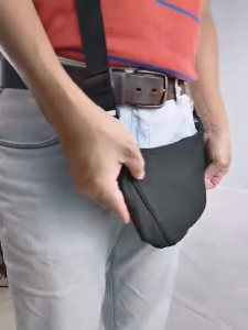 Ready Stock Unixxx Quality Crossbody Lightweight Crescent Nylon Shoulder Bag for Men Women Beg Wanita Murah