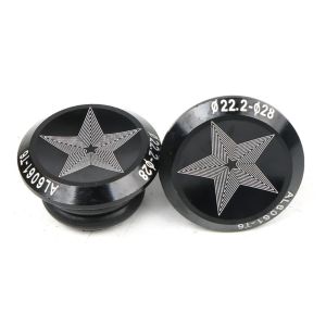 2pcs Bike Handlebar End Cap Aluminum Alloy Bike Handlebar End Cap For Inner Diameter 15-20mm Handlebar Cycling Bicycle Parts