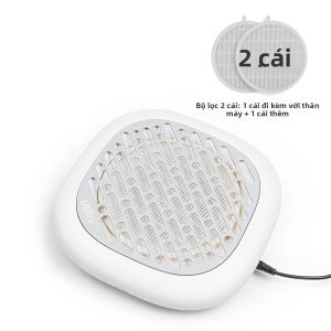 foreverlily | Máy Hút Bụi Móng Tay Không Chổi Than 130W Siêu Mạnh Hút Cực Mạnh Quạt Làm Móng Nghệ Thuật Máy Hút Bụi Với 2 Bộ Lọc Dùng Cho Salon