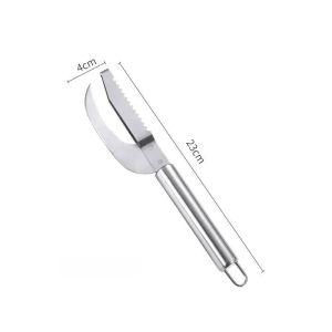 Kitchen Accessories Stainles Fish Scales Scraping Graters Fast Remove Fish Cleaning Peeler Scraper Fish Bone Tweezers Tool Gadge