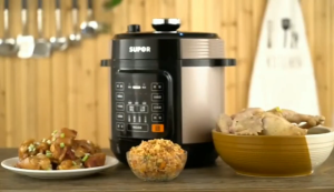 SUPOR Electric Pressure Pot Rice Cooker 6L Intelligent Home Double Ball Kettle inner pot Large Capacity 60YC8010EQ