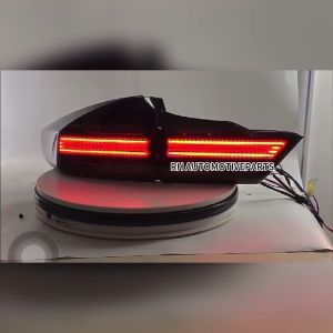 Honda city GM6 2014 2015 2016 2017 2018 Porsche style led Smoke red tail lamp light taillamp lampu belakang hitam merah
